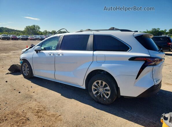 5TDJSKFC3SS181073 2025 TOYOTA SIENNA Белый Задняя левая четверть