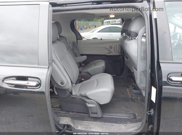 5TDJSKFC4MS018449 2021 TOYOTA SIENNA Black Widok naklejki z numerem VIN