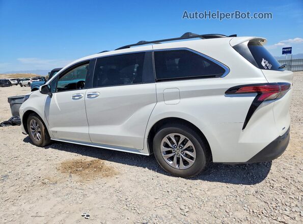 5TDJSKFC4MS027930 2021 TOYOTA SIENNA White Trasero izquierdo