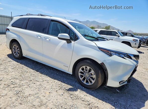 5TDJSKFC4MS027930 2021 TOYOTA SIENNA White Delantero derecho