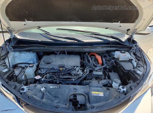 5TDJSKFC4MS027930 2021 TOYOTA SIENNA White Vista del compartimento del motor