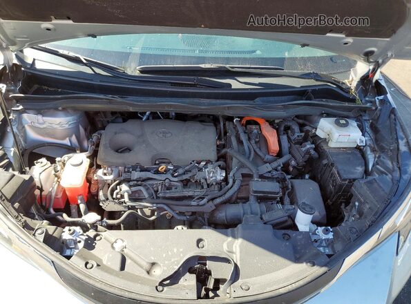 5TDJSKFC4PS091356 2023 TOYOTA SIENNA Silver Вид підкапотного простору