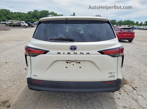5TDJSKFC5MS026348 2021 TOYOTA SIENNA White Widok z tyłu