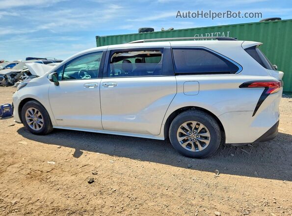 5TDJSKFC6MS001121 2021 TOYOTA SIENNA White Rear left