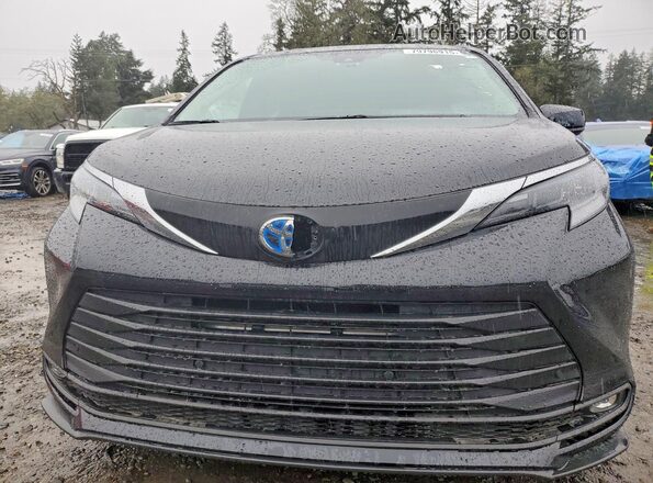 5TDJSKFC7SS186289 2025 TOYOTA SIENNA Black Դիմացի տեսք