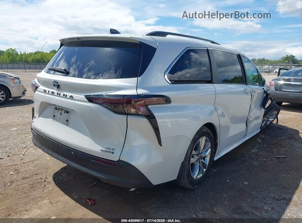 5TDJSKFC9PS100780 2023 TOYOTA SIENNA White უკანა მარჯვენა