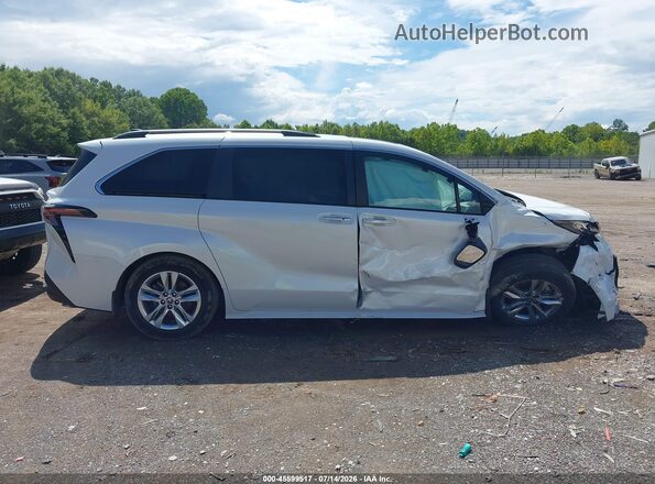 5TDJSKFC9PS100780 2023 TOYOTA SIENNA White ხელსაწყოთა პანელის ხედი