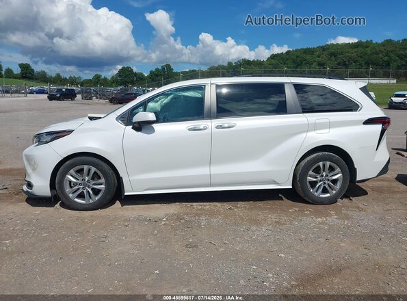 5TDJSKFC9PS100780 2023 TOYOTA SIENNA White უკანა სალონის ხედი