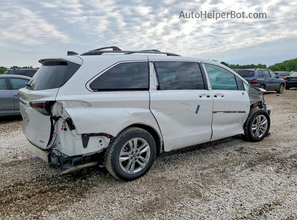 5TDJSKFCXSS155991 2025 TOYOTA SIENNA White Tył prawy
