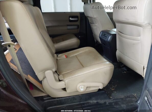 5TDJW5G11GS134831 2016 TOYOTA SEQUOIA Burgundy Вид наклейки з VIN-кодом