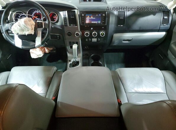 5TDJW5G16GS132489 2016 TOYOTA SEQUOIA White Vista del salpicadero