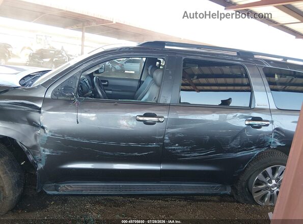 5TDJW5G18GS128198 2016 TOYOTA SEQUOIA Gray Vista interior de 360 grados