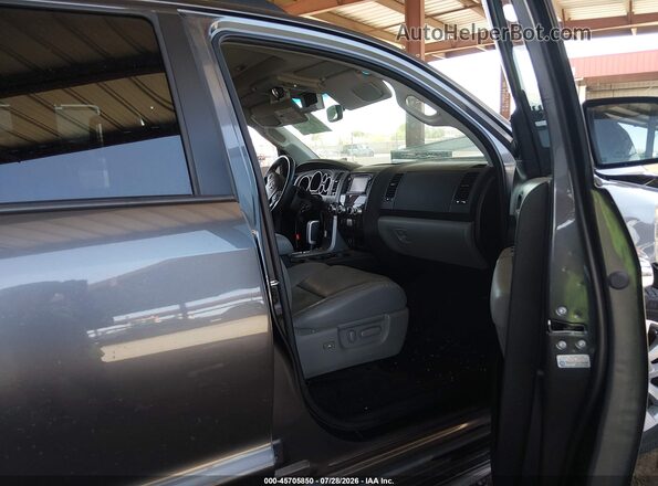5TDJW5G18GS128198 2016 TOYOTA SEQUOIA Gray Vista interior delantera