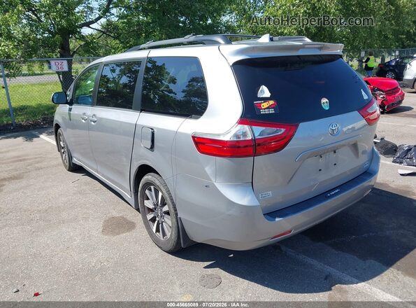 5TDJZ3DC3JS204922 2018 TOYOTA SIENNA Silver Задня ліва чверть