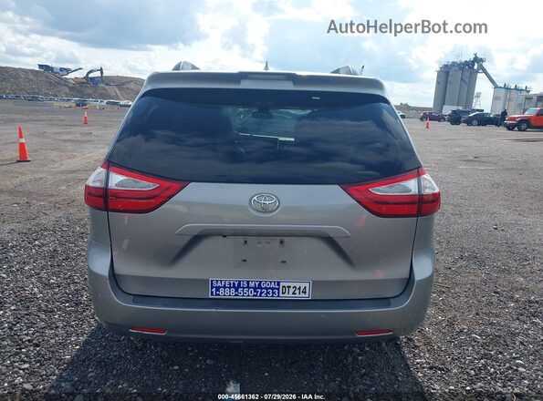 5TDJZ3DC3JS206010 2018 TOYOTA SIENNA Gray 