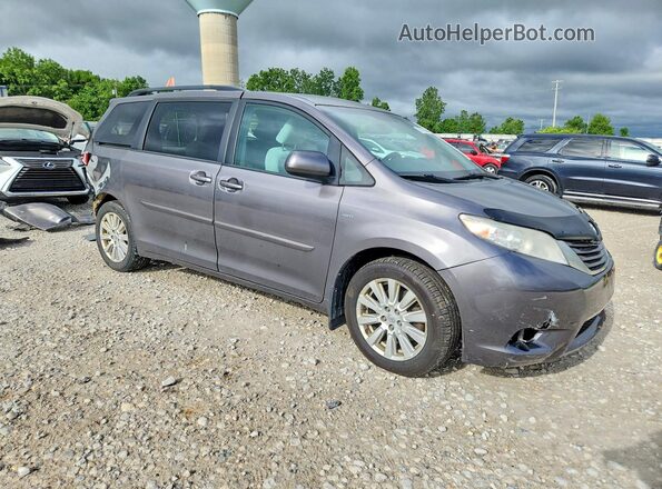 5TDJZ3DC6HS186006 2017 TOYOTA SIENNA Gray Առջևի աջ