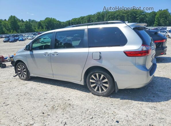 5TDJZ3DC6LS238520 2020 TOYOTA SIENNA Silver Trasero izquierdo