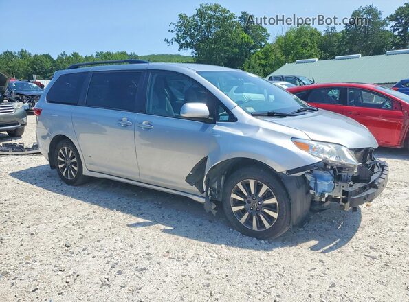 5TDJZ3DC6LS238520 2020 TOYOTA SIENNA Silver Delantero derecho