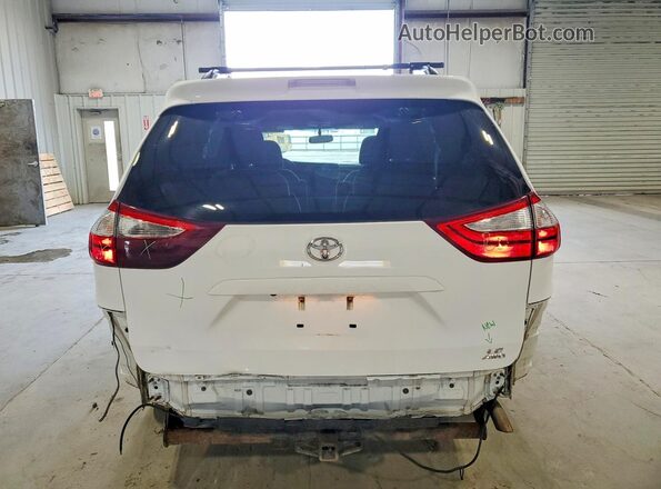 5TDJZ3DCXHS167295 2017 TOYOTA SIENNA Белый Вид сзади