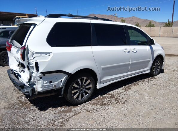 5TDJZ3DCXLS239900 2020 TOYOTA SIENNA Белый Задняя правая четверть