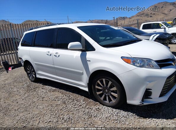 5TDJZ3DCXLS239900 2020 TOYOTA SIENNA Белый Панорамный вид салона 360°