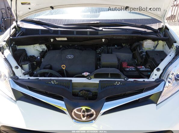 5TDJZ3DCXLS239900 2020 TOYOTA SIENNA Белый Вид сзади