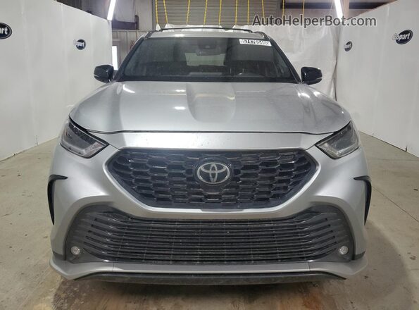 5TDJZRAH2MS059718 2021 TOYOTA HIGHLANDER Silver 
