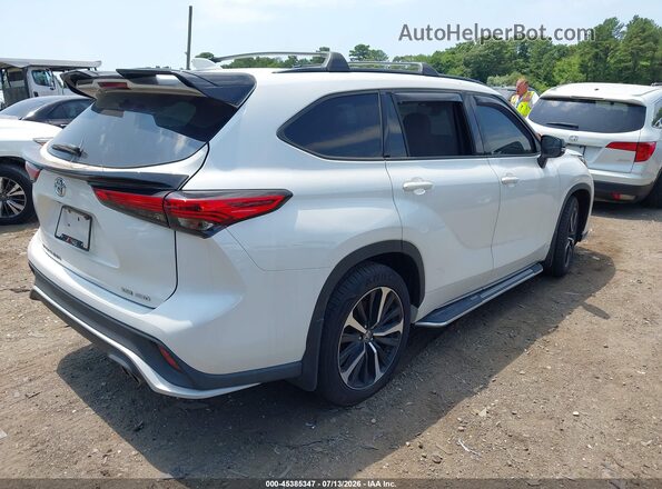 5TDJZRBH1MS114335 2021 TOYOTA HIGHLANDER White Tył prawy