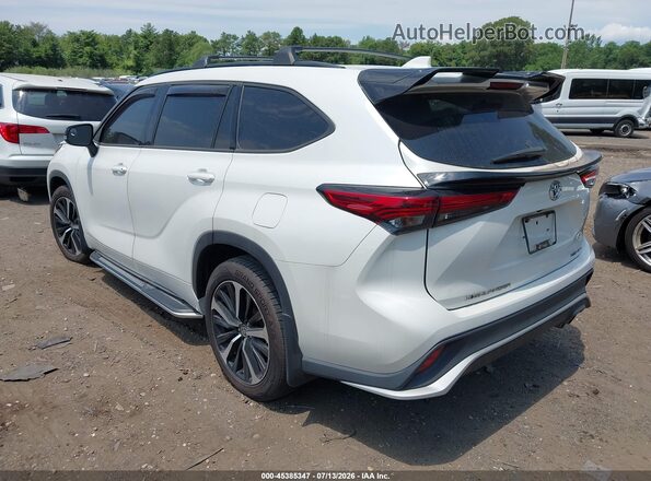 5TDJZRBH1MS114335 2021 TOYOTA HIGHLANDER White Tył lewy