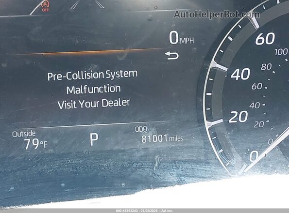 5TDJZRBH4MS085283 2021 TOYOTA HIGHLANDER Blue 