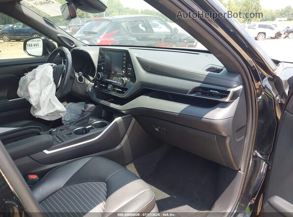 5TDJZRBH5MS085941 2021 TOYOTA HIGHLANDER Black Vista interior delantera