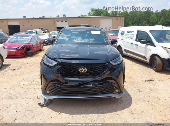 5TDJZRBH5MS085941 2021 TOYOTA HIGHLANDER Black Vista del cuadro de instrumentos