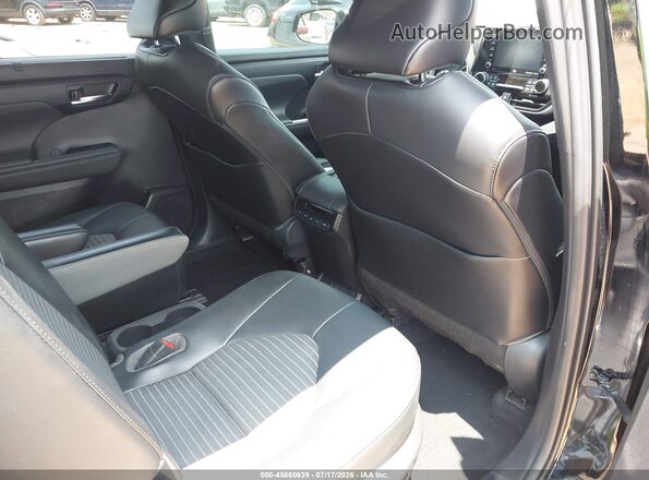 5TDJZRBH5MS085941 2021 TOYOTA HIGHLANDER Black Vista de la etiqueta del VIN