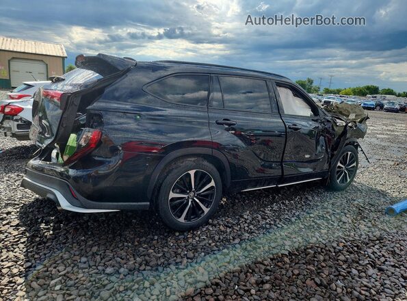 5TDJZRBH6MS126514 2021 TOYOTA HIGHLANDER Black Tył prawy