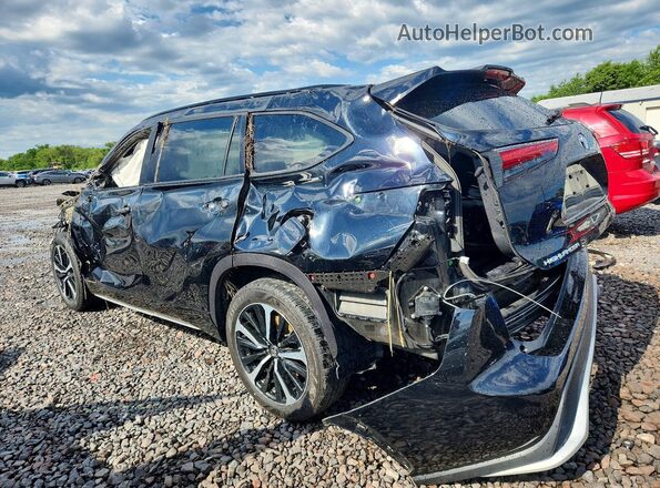 5TDJZRBH6MS126514 2021 TOYOTA HIGHLANDER Black Tył lewy