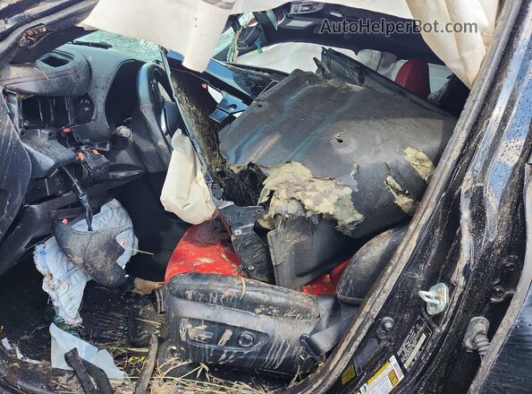 5TDJZRBH6MS126514 2021 TOYOTA HIGHLANDER Black Widok wnętrza z przodu