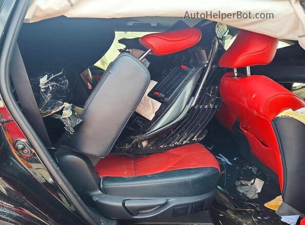 5TDJZRBH6MS126514 2021 TOYOTA HIGHLANDER Black Widok tylnych siedzeń