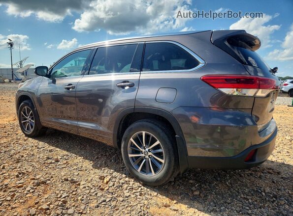 5TDJZRFH0HS385435 2017 TOYOTA HIGHLANDER Gray Հետևի ձախ