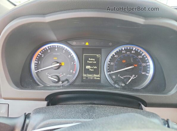 5TDJZRFH0HS385435 2017 TOYOTA HIGHLANDER Gray Սարքավորումների վահանակի տեսք