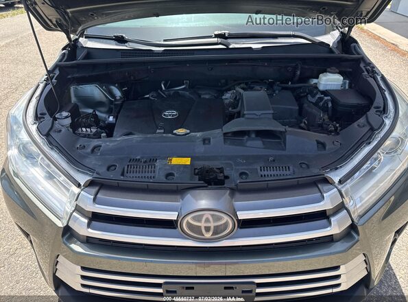 5TDJZRFH0HS457900 2017 TOYOTA HIGHLANDER Green Vista trasera