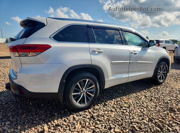 5TDJZRFH0HS510689 2017 TOYOTA HIGHLANDER White უკანა მარჯვენა