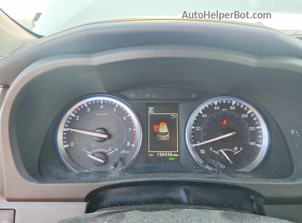 5TDJZRFH0HS510689 2017 TOYOTA HIGHLANDER White ხელსაწყოთა პანელის ხედი