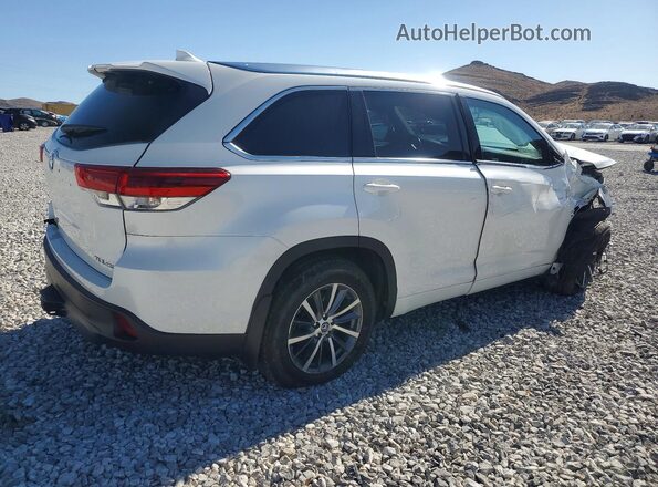 5TDJZRFH0HS514922 2017 TOYOTA HIGHLANDER White Tył prawy