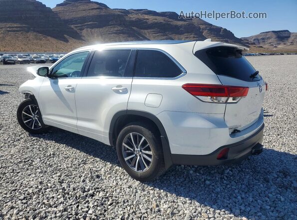5TDJZRFH0HS514922 2017 TOYOTA HIGHLANDER White Tył lewy