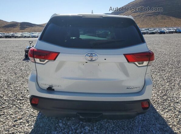 5TDJZRFH0HS514922 2017 TOYOTA HIGHLANDER White Widok z tyłu
