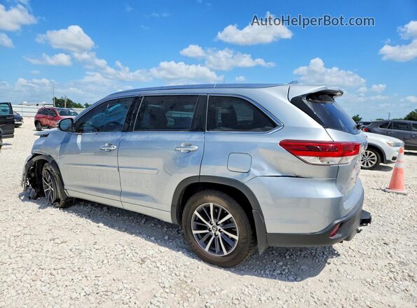 5TDJZRFH0JS526798 2018 TOYOTA HIGHLANDER Silver Trasero izquierdo