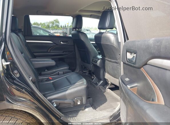 5TDJZRFH0JS546730 2018 TOYOTA HIGHLANDER Black Вид наклейки з VIN-кодом