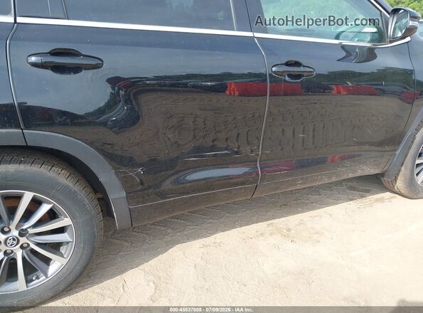5TDJZRFH0JS546730 2018 TOYOTA HIGHLANDER Black 