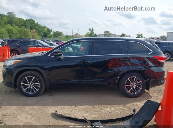 5TDJZRFH0JS546730 2018 TOYOTA HIGHLANDER Black Панорамний вид салону 360°
