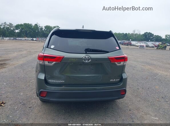 5TDJZRFH0JS866596 2018 TOYOTA HIGHLANDER Green 